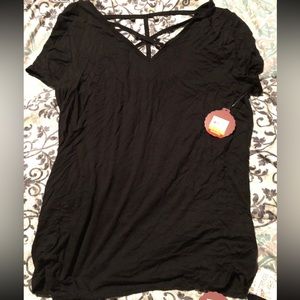 Black Short Sleeve NWT